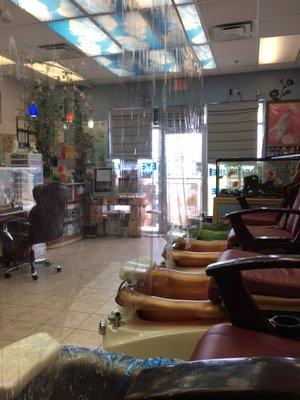 Chairs for pedicures