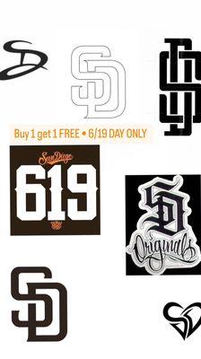 6-1-9 DAY * buy SD tattoo Get One Free *