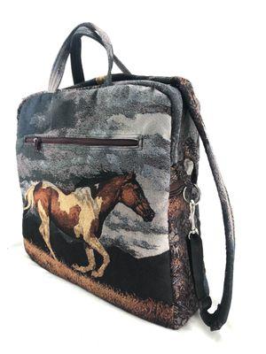 Horse Bag, Convertible Backpack/Overnight Bag