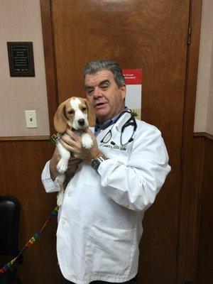 Lilly met her Doctor for the first time.