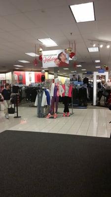 Christmas display at Kohls.