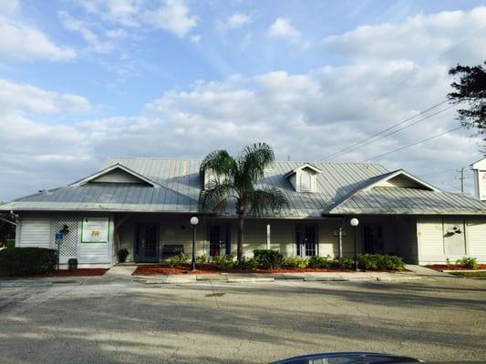 View of our building.  Corner of SE 13th Street and Del Prado Blvd S