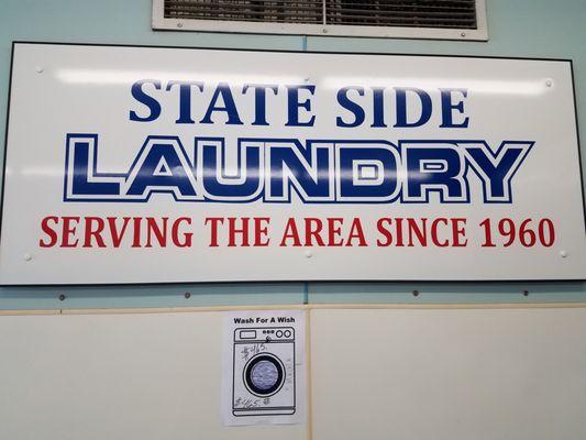 The areas largest laundromat since 1960