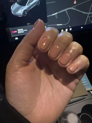 Gel manicure