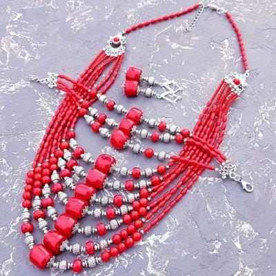 Custom Easter European Coral Necklace