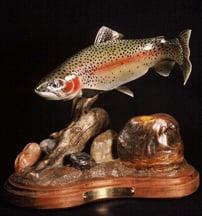 Fish Carvings by Rodger Carbone