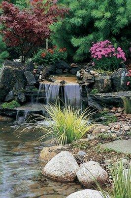 Pond and waterfall supplies, river rock, landscaping stone