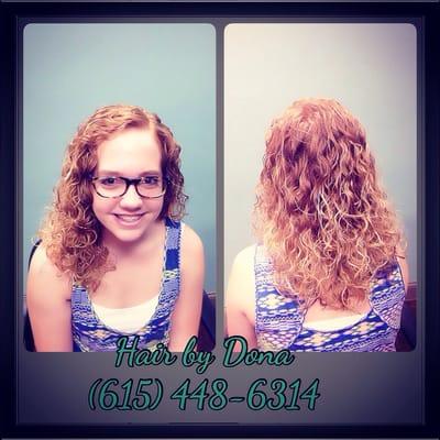 Curly hair by Dona