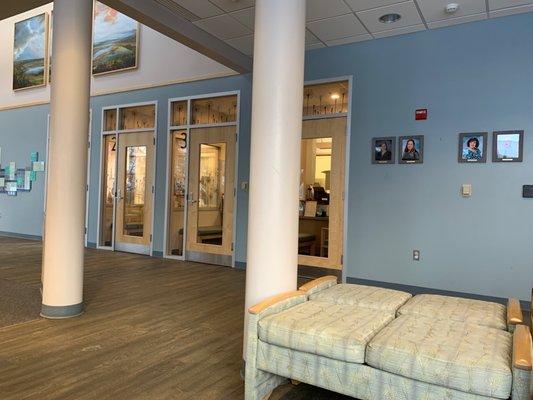 Lobby at The Interior Community Health Clinic