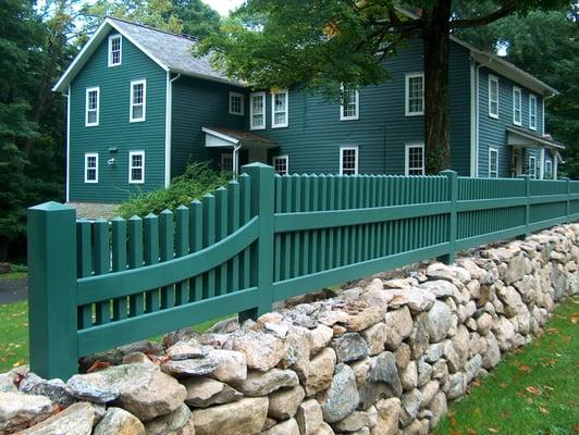 Stained Cape Cod on a Wall