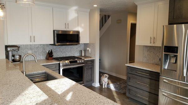 Our remodeled kitchen...