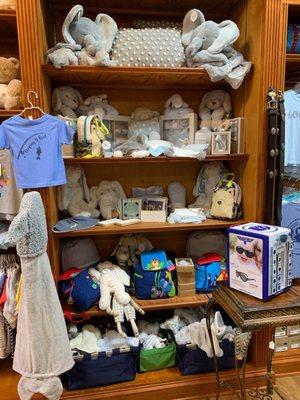 We carry a large selection of Baby & Toddler items from MudPie, Ganz and others! We can add a monogram to most items for a personal touch!