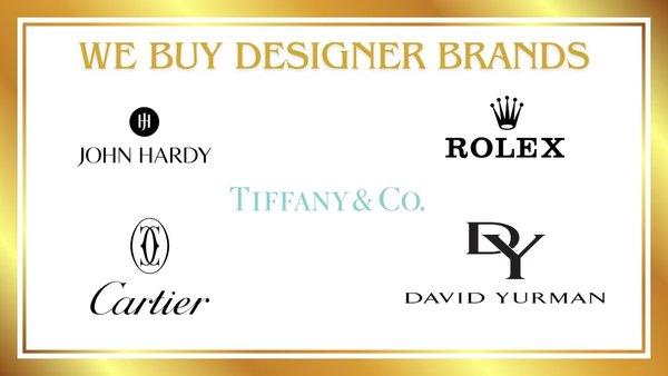 We Buy Designer Brands