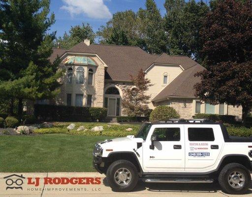 Farmington Hills Roofing Job (After Picture)