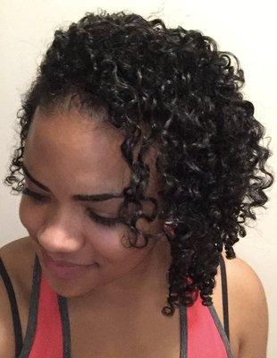 Curly style by Regina Pearl