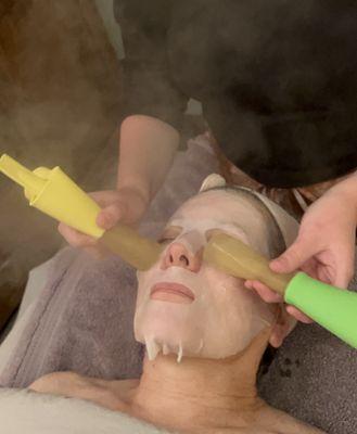 Fire and Ice Collagen Infusion Facial!