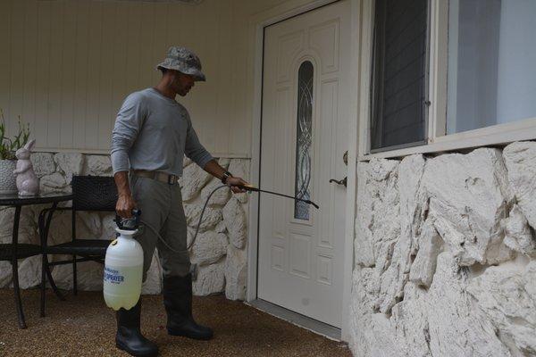 Sanitization service. Focused on entry ways.