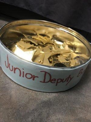 Junior Deputy badges :)