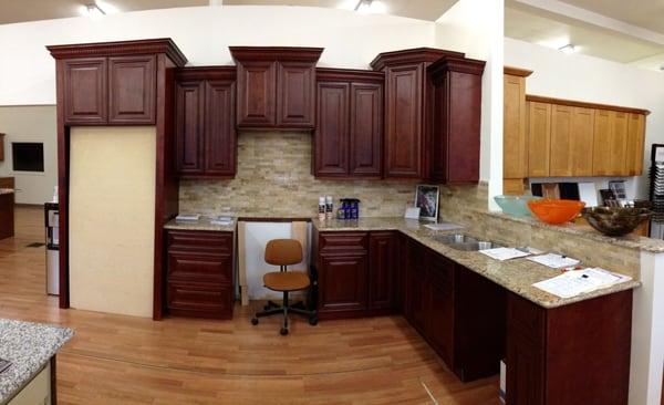 Cabinets and Granite