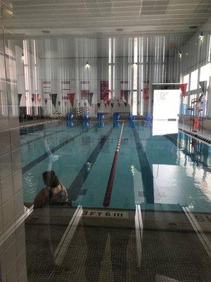 Heated indoor pool