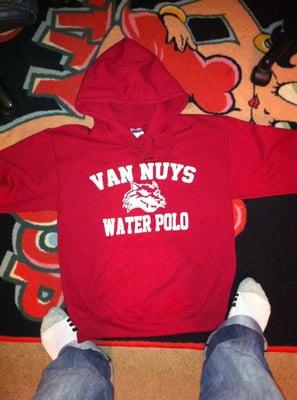 Water Polo hoodies front