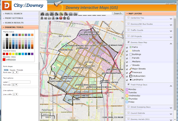 Our XY MAPS product is professional grade city government GIS that's flexible and easy-to-use.