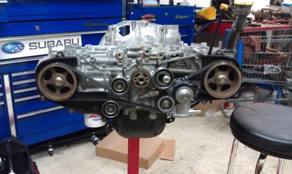 Rebuilt Ej22 engine.