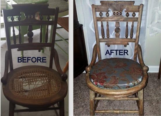 Antique "Westlake" chairs - rescued