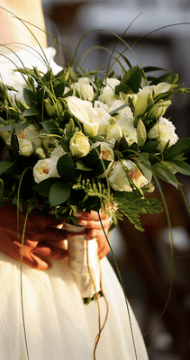 The bouquets were lovely and had the loose, organic look I was hoping for