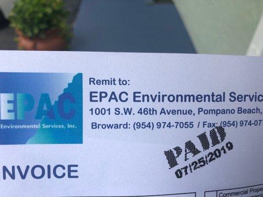 EPAC Environmental Services