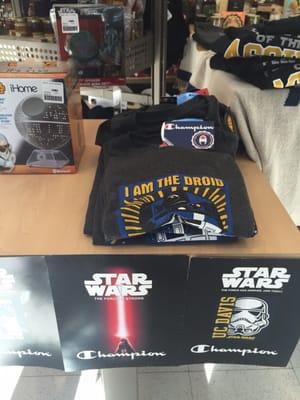 Starwars clothing!! :)