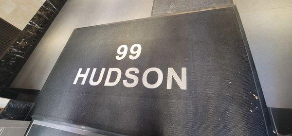 Our Entrance at 99 Hudson