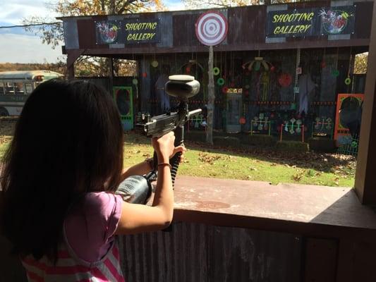 Paint Ball target range