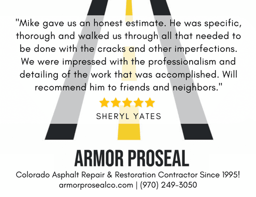 Customer Testimonials - Armor Proseal