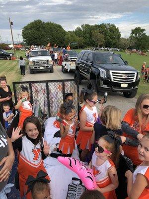 RHS homecoming parade day!!!!