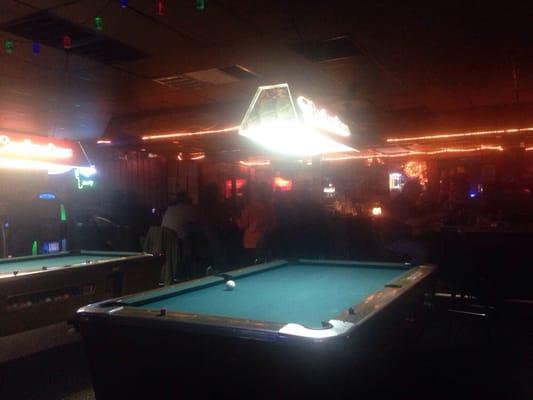 Booths, billiards, and beer...what else do you really need?