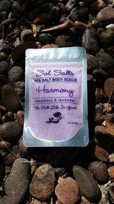 SoLSALts Body Scrub
  HARMONY - lavender rosemary