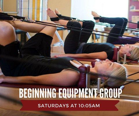 Try Pilates Equipment!