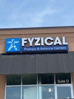 FYZICAL Belmont sign