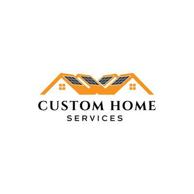 Custom Home Services Logo, parent company of Custom Solar Builds