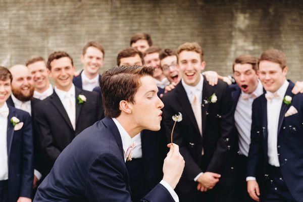 Unique groomsmen photos