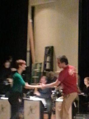 Swing dancing at Theater at the Fort