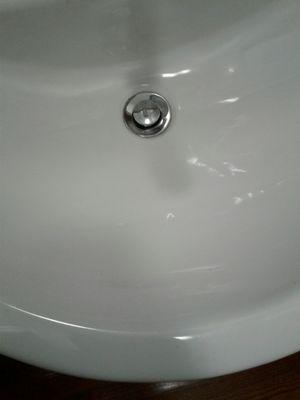 My sink. Again clean and white