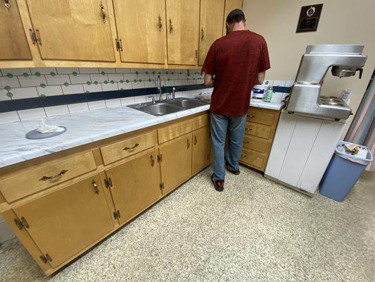 Backsplash for watauga masoninc lodge