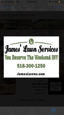 James' Lawn Services