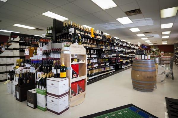 Extensive Wine selection