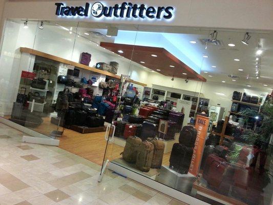 Travel Outfitters entrance at the Chandler Fashion Center