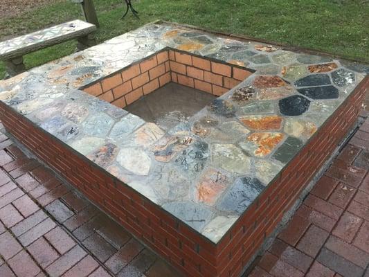 Fire Pit "After" Picture