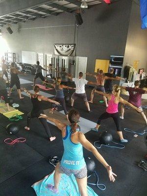 Yoga workshop