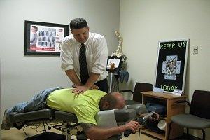 Chiropractic Adjustments by Dr. Dickerson